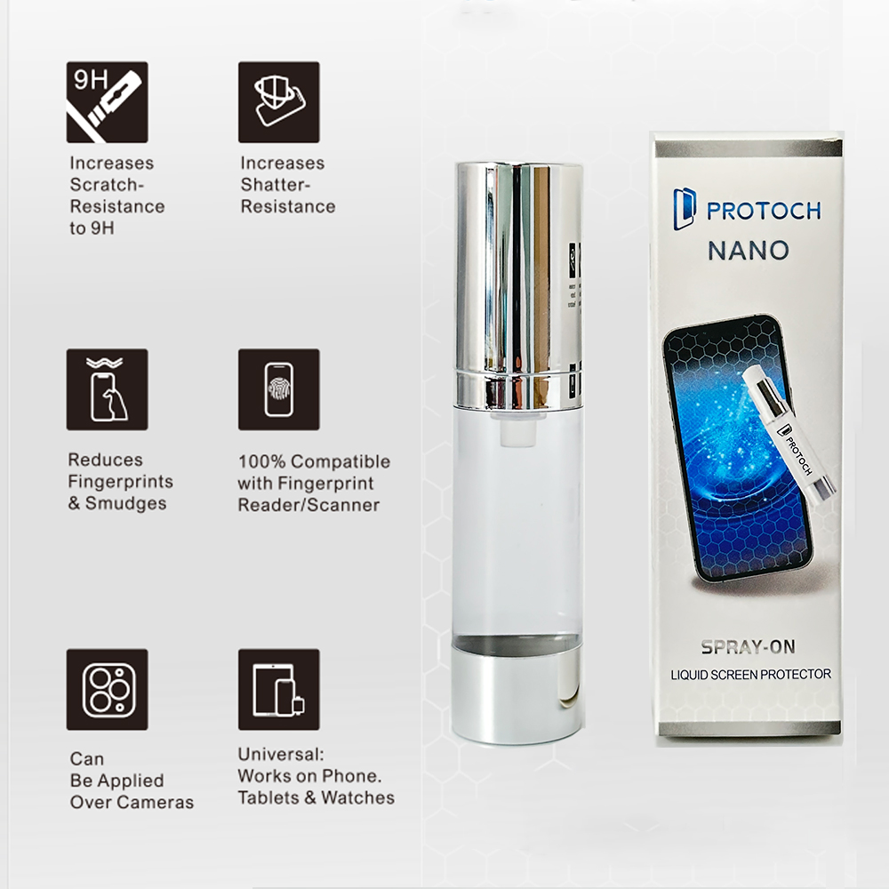 Invisible Nano Liquid Screen P - Oleophobic Coating Spray のレビューと価格