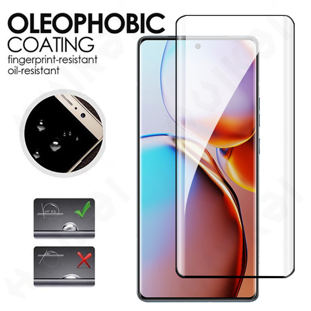 1-3 Pcs Tempered Glass For Mot - Curved Edge Screen のレビューと価格