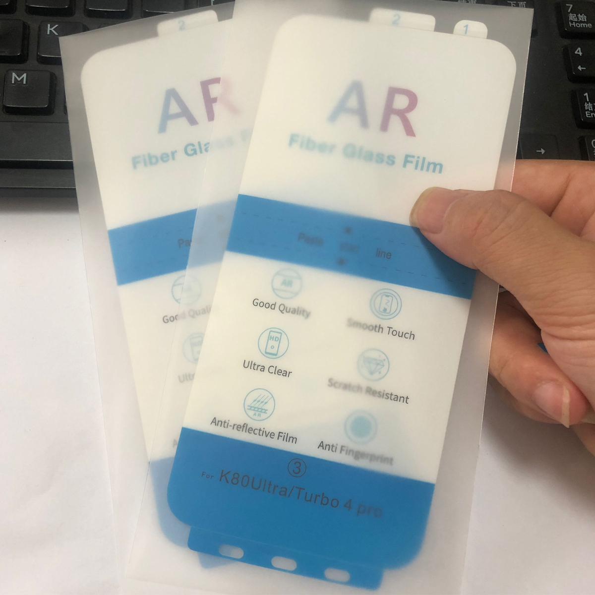 2Pcs AR Anti-Reflection PET Fi - Screen Alignment Tool のレビューと価格