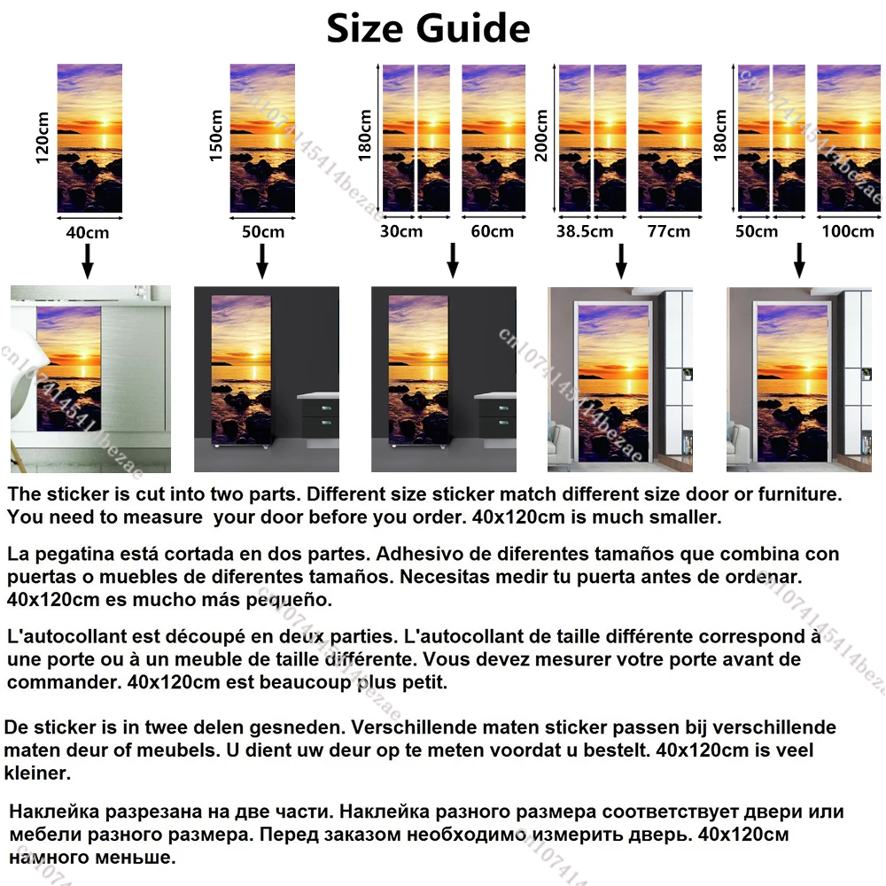 Fresh Fruit Full Door Cover Fr - Full Cover Adhesive のレビューと価格