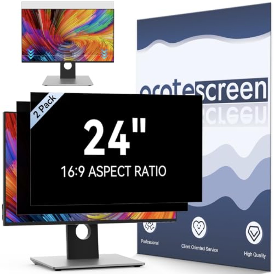[2-Pack] 24 Inch Computer Priv - Privacy Filter 2Pack のレビューと価格