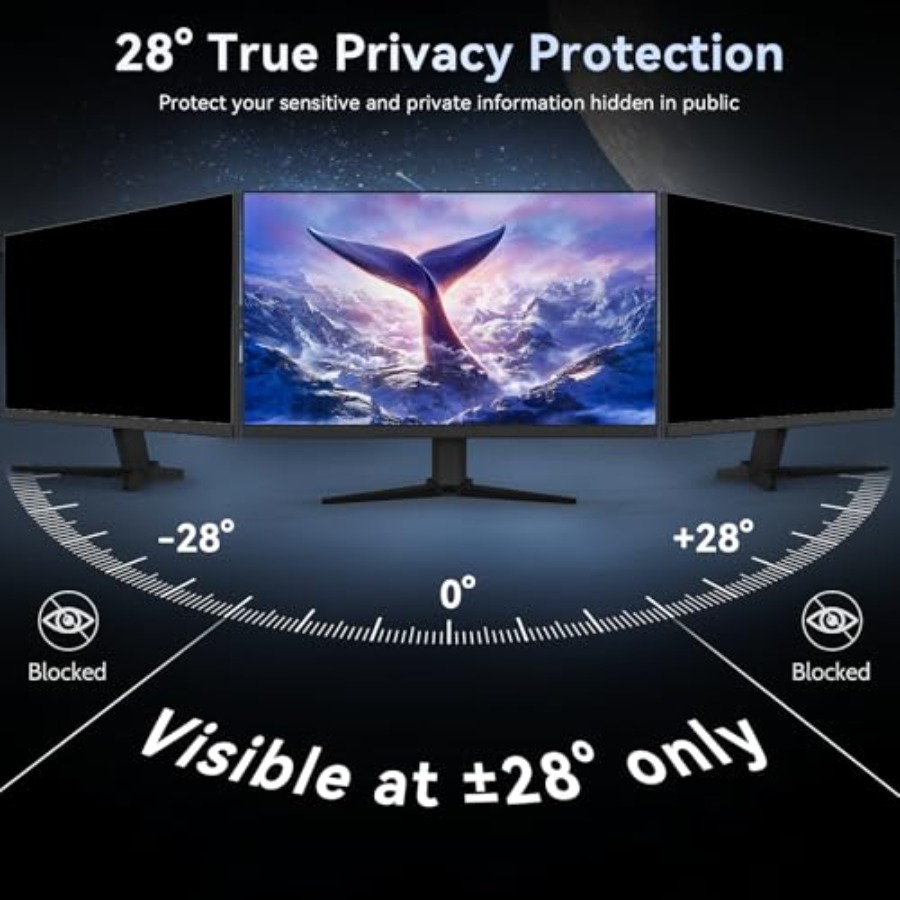 [2-Pack] 24 Inch Computer Priv - Privacy Filter 2Pack のレビューと価格