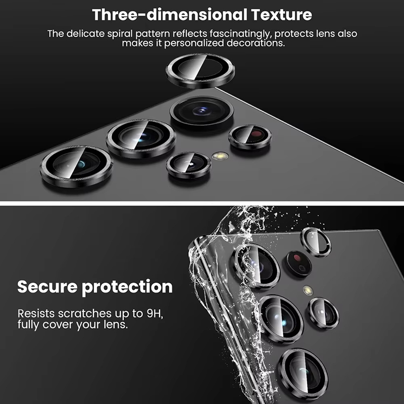 Camera Lens Screen Protector 9 - Tempered Glass Screen 9H のレビューと価格
