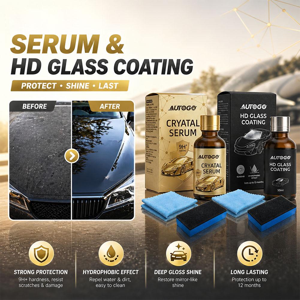 Car Ceramic Coating Kit HD Gla - Glass Protector Auto のレビューと価格