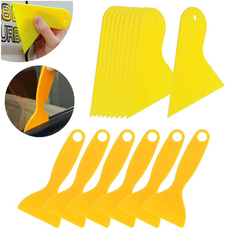 6/12pcs Plastic Scraper Car Au - Air Bubble Remover のレビューと価格