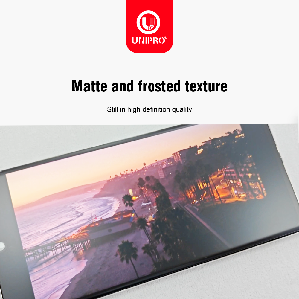UNIPRO 250um HD MATTE UV Fiber - Screen Protector Cutter のレビューと価格