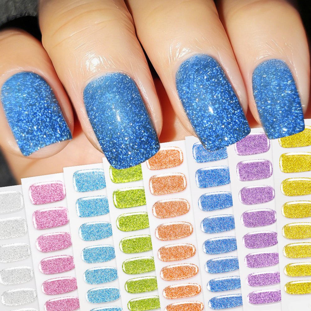 16Tips Colorful Glitter Semi C - Full Cover Adhesive のレビューと価格