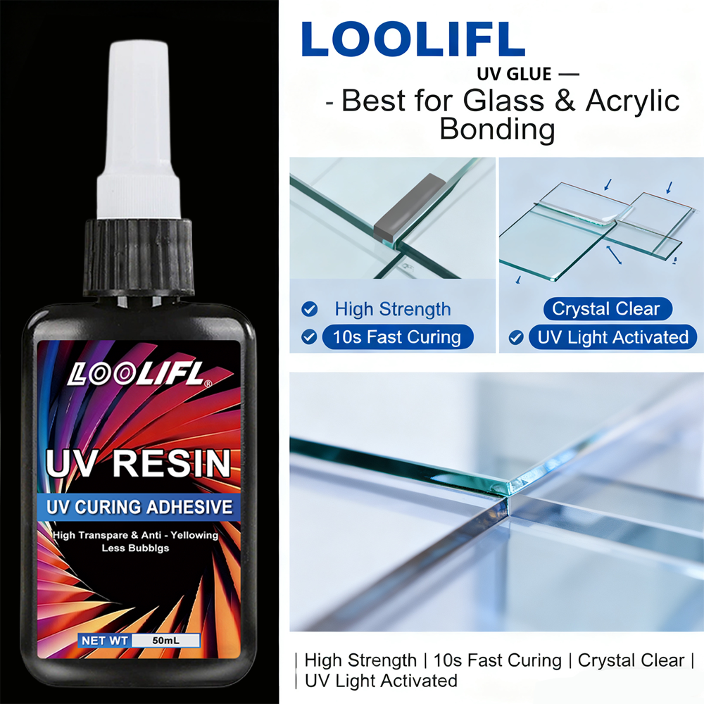 LOOLIFL UV Resin Kit With Mini - Liquid Uv Glue Kit のレビューと価格