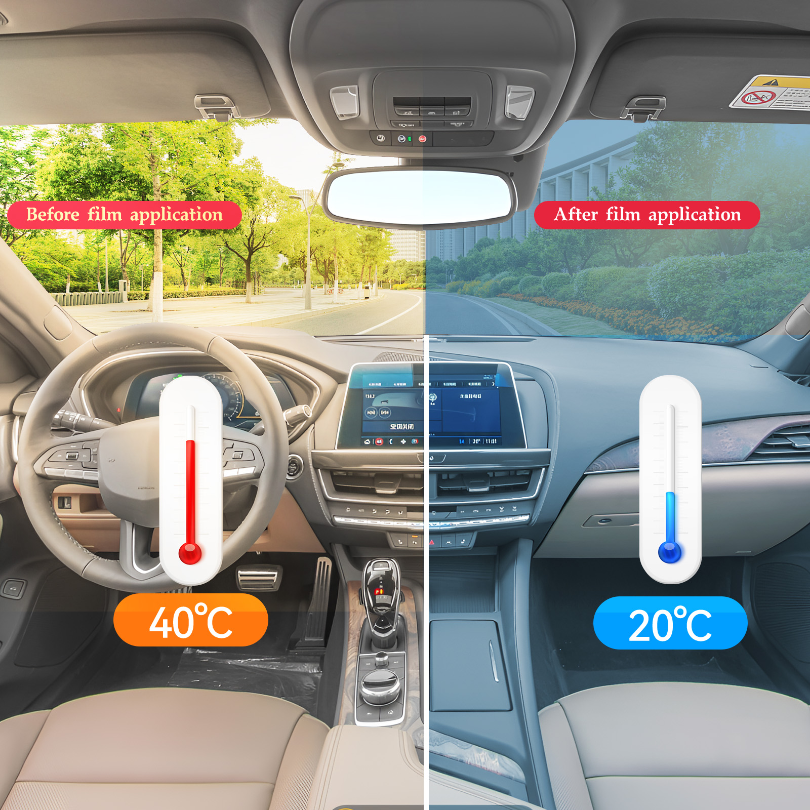 Precut Window Tint Car for Kia - Glass Protector Auto のレビューと価格