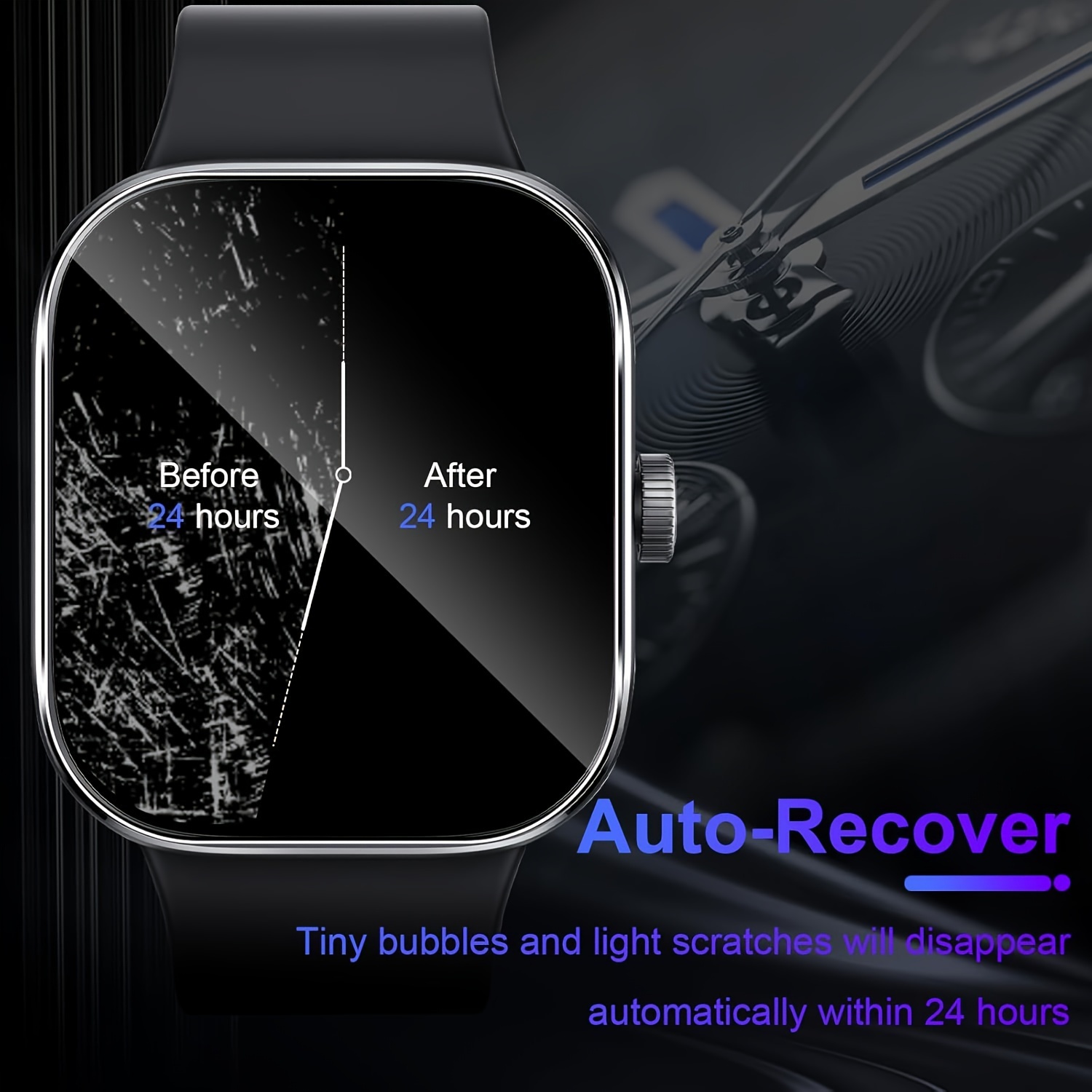 3-5Pcs Premium Tempered Glass  - Smartwatch Screen Film のレビューと価格