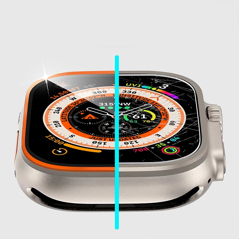 Tempered Glass for Apple Watch - Smartwatch Screen Film のレビューと価格