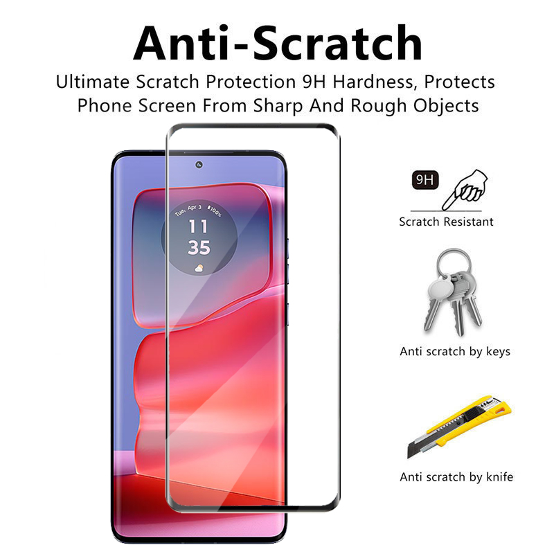 2/4PCS 3D Curved Edge Glass Fo - Curved Edge Screen のレビューと価格