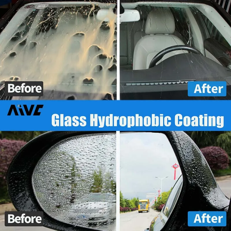 Car Glass Hydrophobic Nano Coa - Nano Liquid Coating のレビューと価格