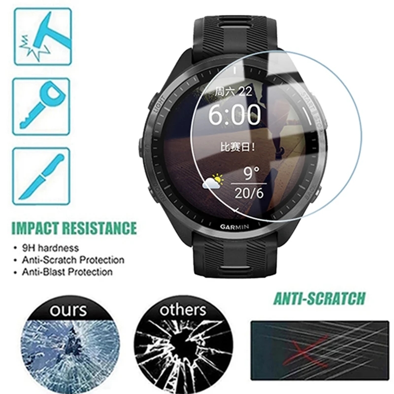 Tempered Glass For Garmin Fore - Tempered Glass Screen 9H のレビューと価格