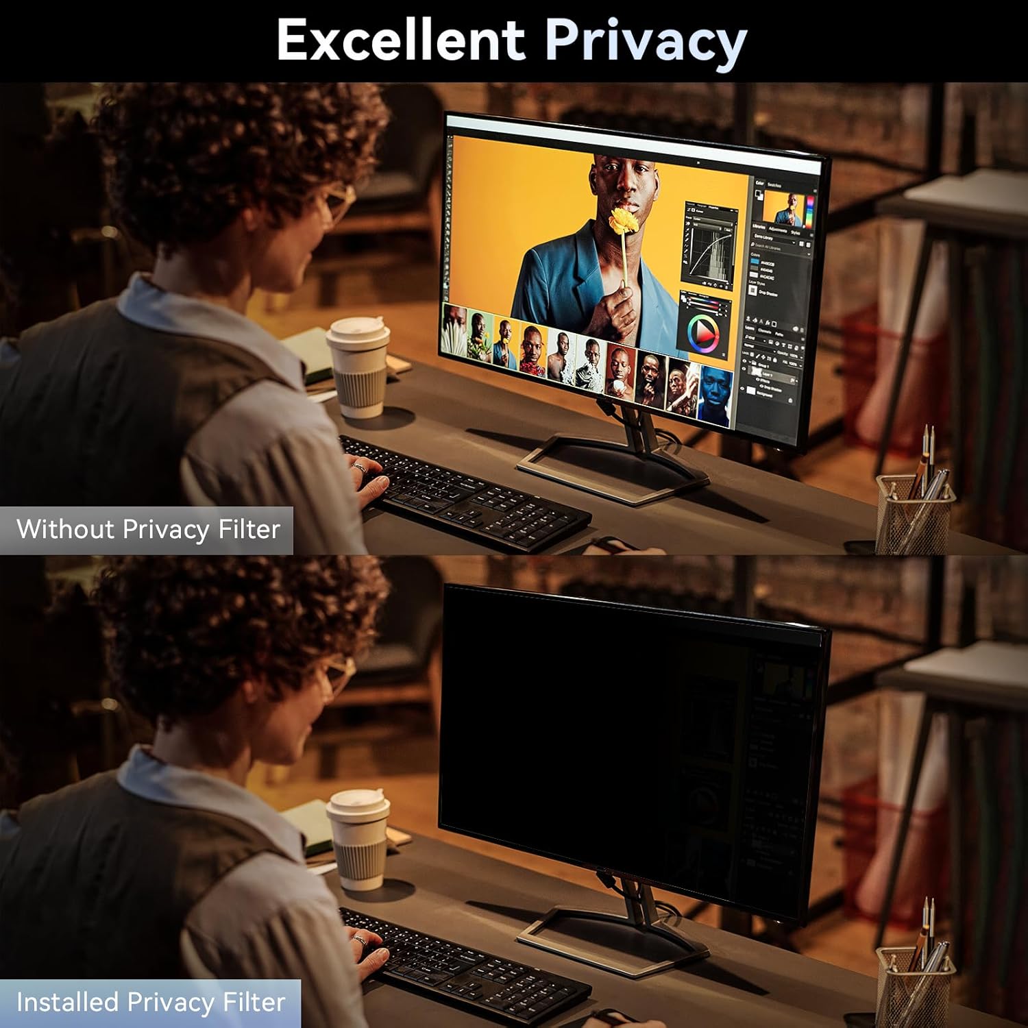 [2 Pack]32 Inch Computer Priva - Privacy Filter 2Pack のレビューと価格