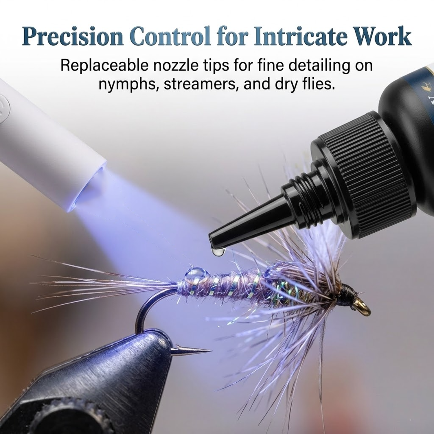 UV Resin Fly Tying Kit with US - Liquid Uv Glue Kit のレビューと価格