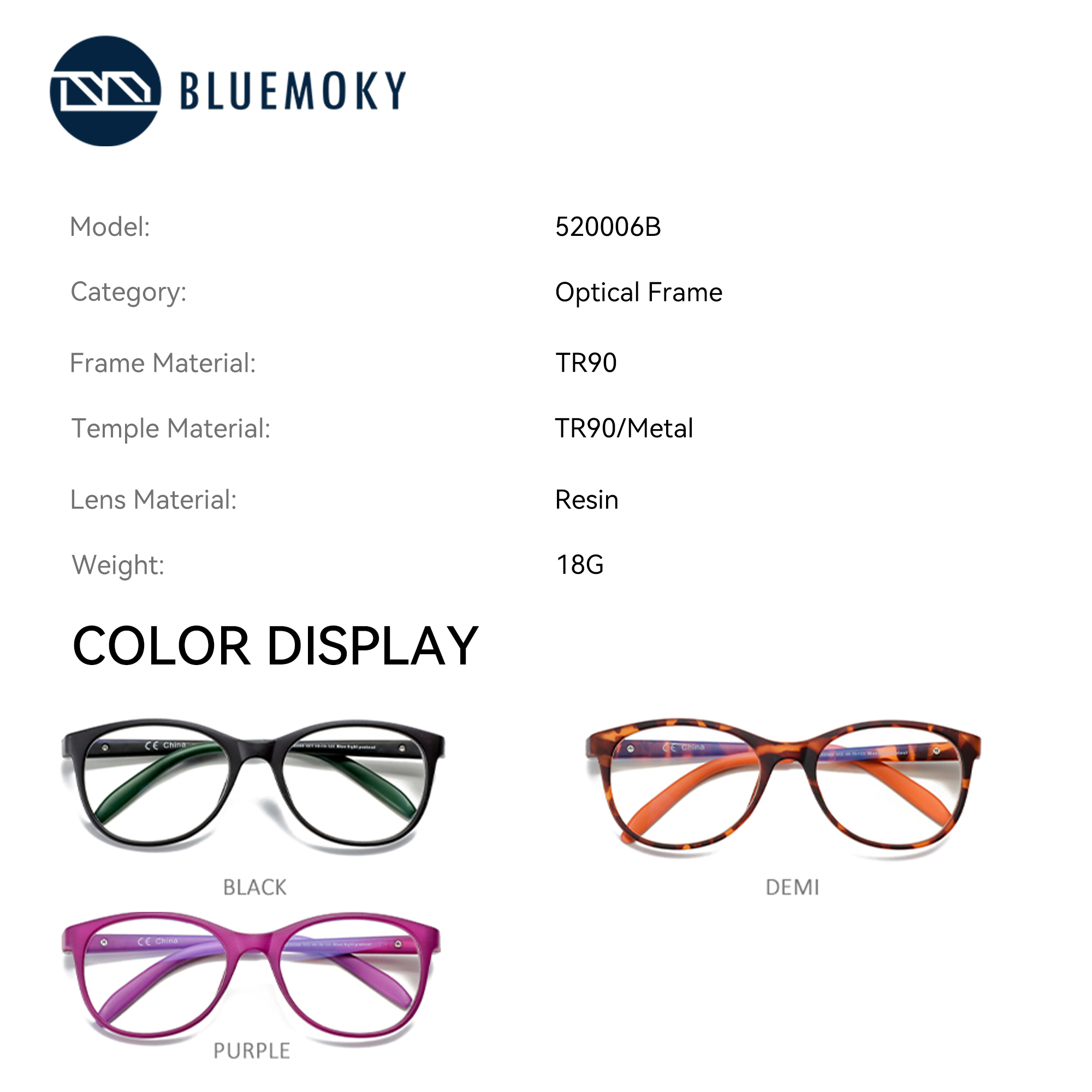 BLUEMOKY Children's Square Pre - Anti Blue Light Film のレビューと価格