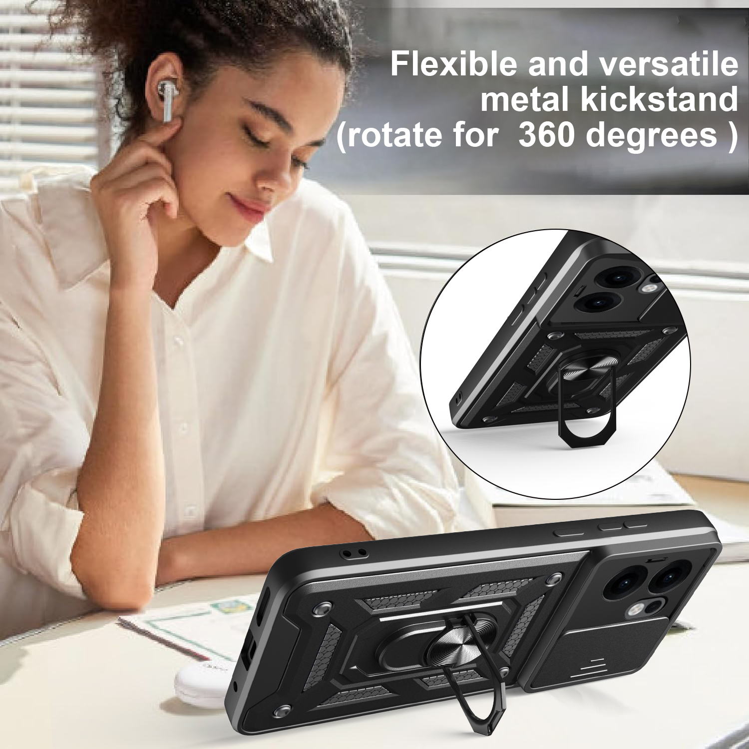 Armor Funda For OPPO Reno 13F  - Camera Lens Protector のレビューと価格