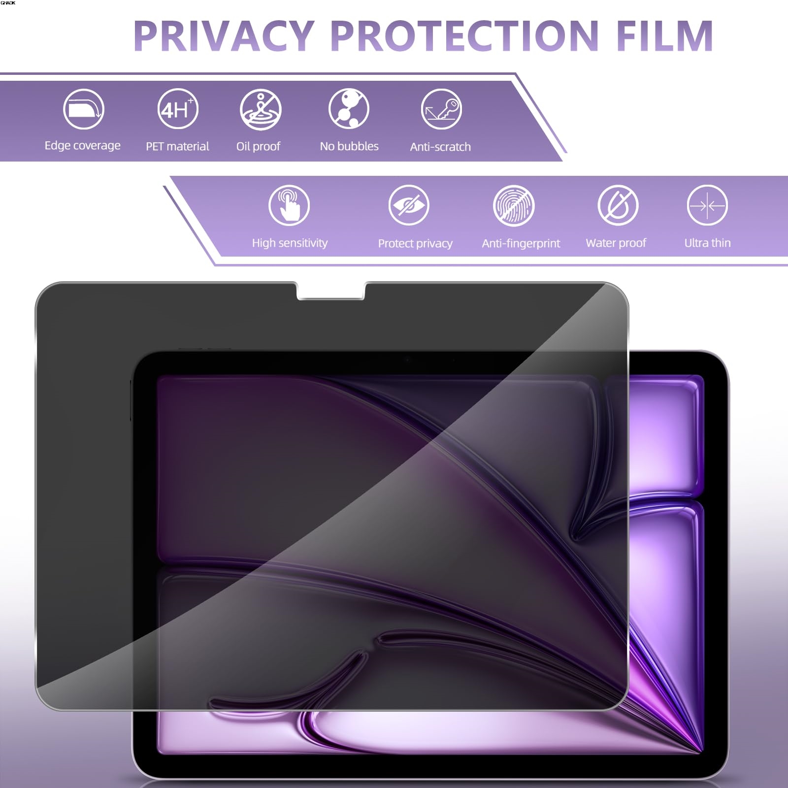 2 Way Privacy Anti-Spy Screen  - Matte Anti Glare Screen のレビューと価格