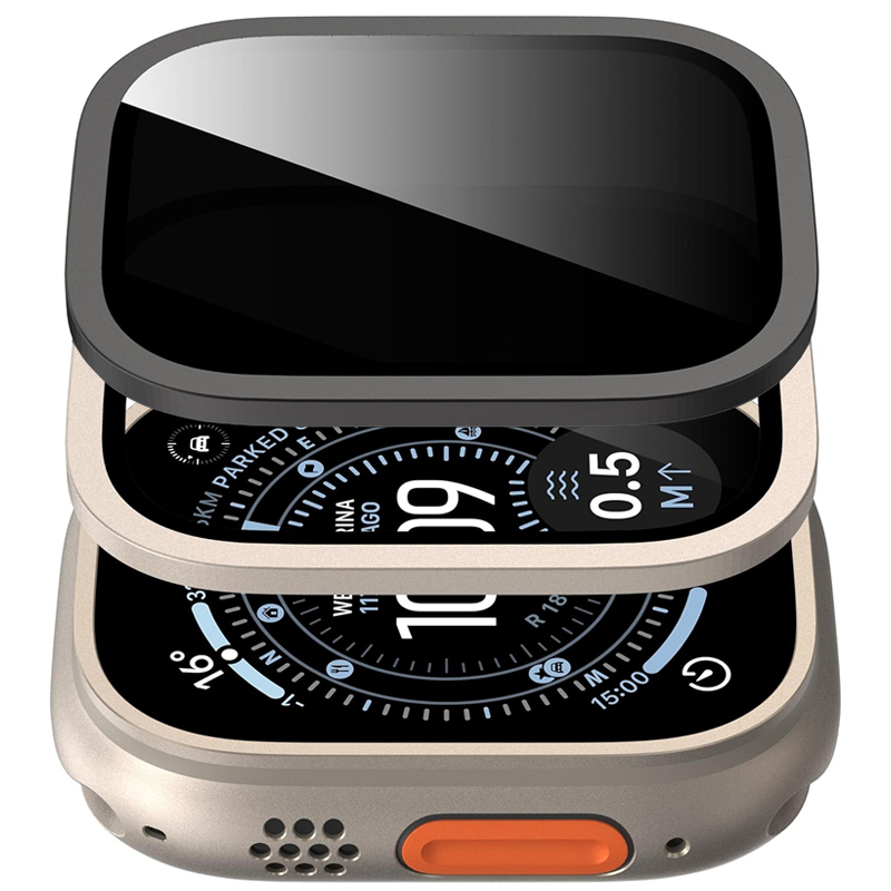 Tempered Glass for Apple Watch - Privacy Screen Protector のレビューと価格
