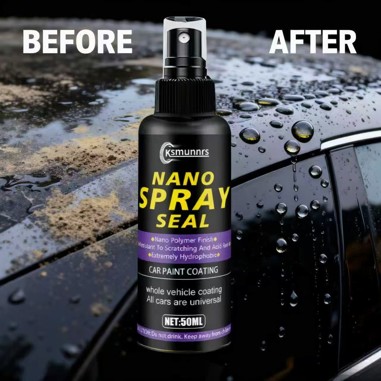 Ksmumnrs Nano Spray Seal 50ML  - Nano Liquid Coating のレビューと価格