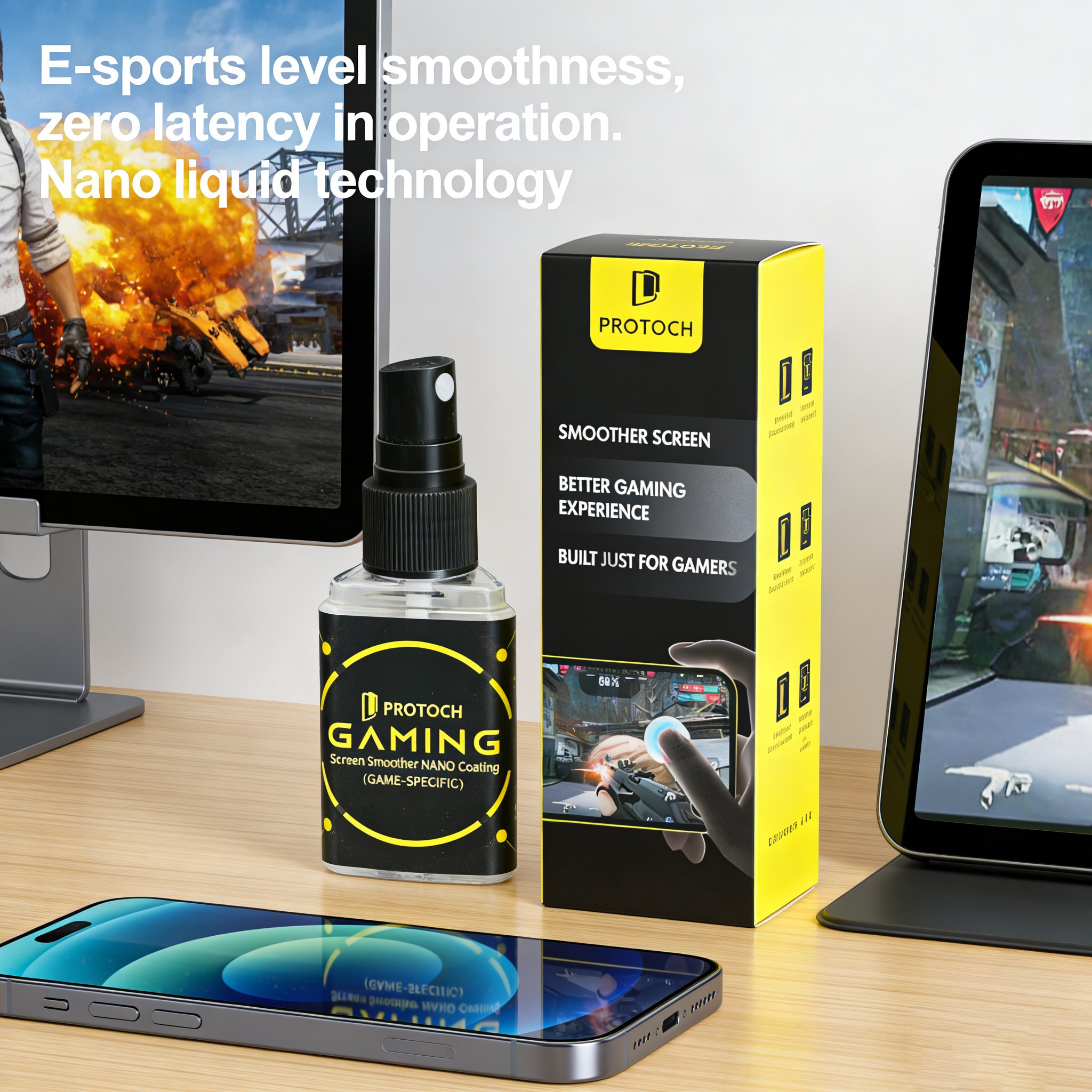 Hi-Tech NANO Liquid Glass Scre - Oleophobic Coating Spray のレビューと価格