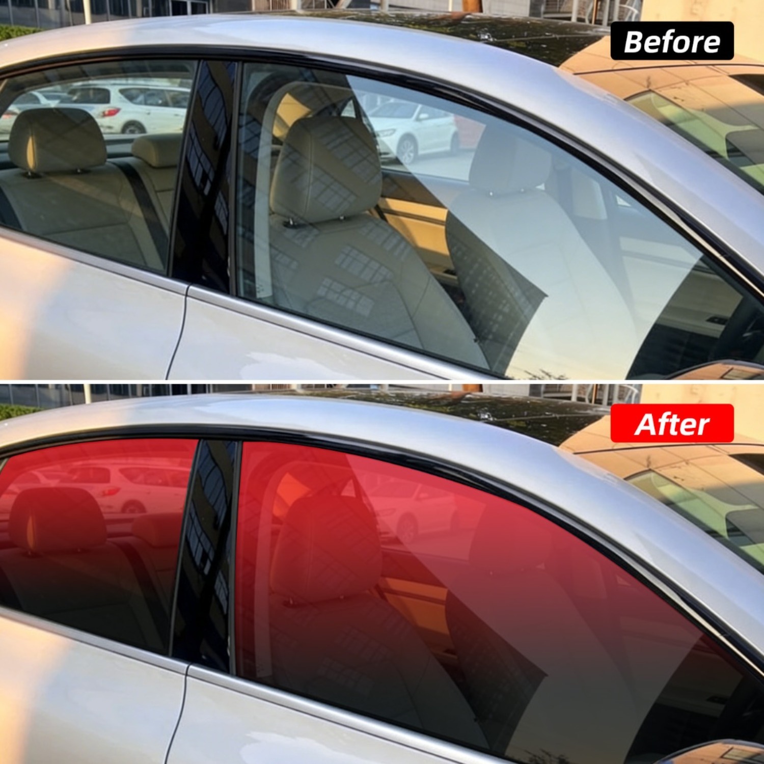 50x300cm Car Window Two-Tone T - Privacy Screen Protector のレビューと価格