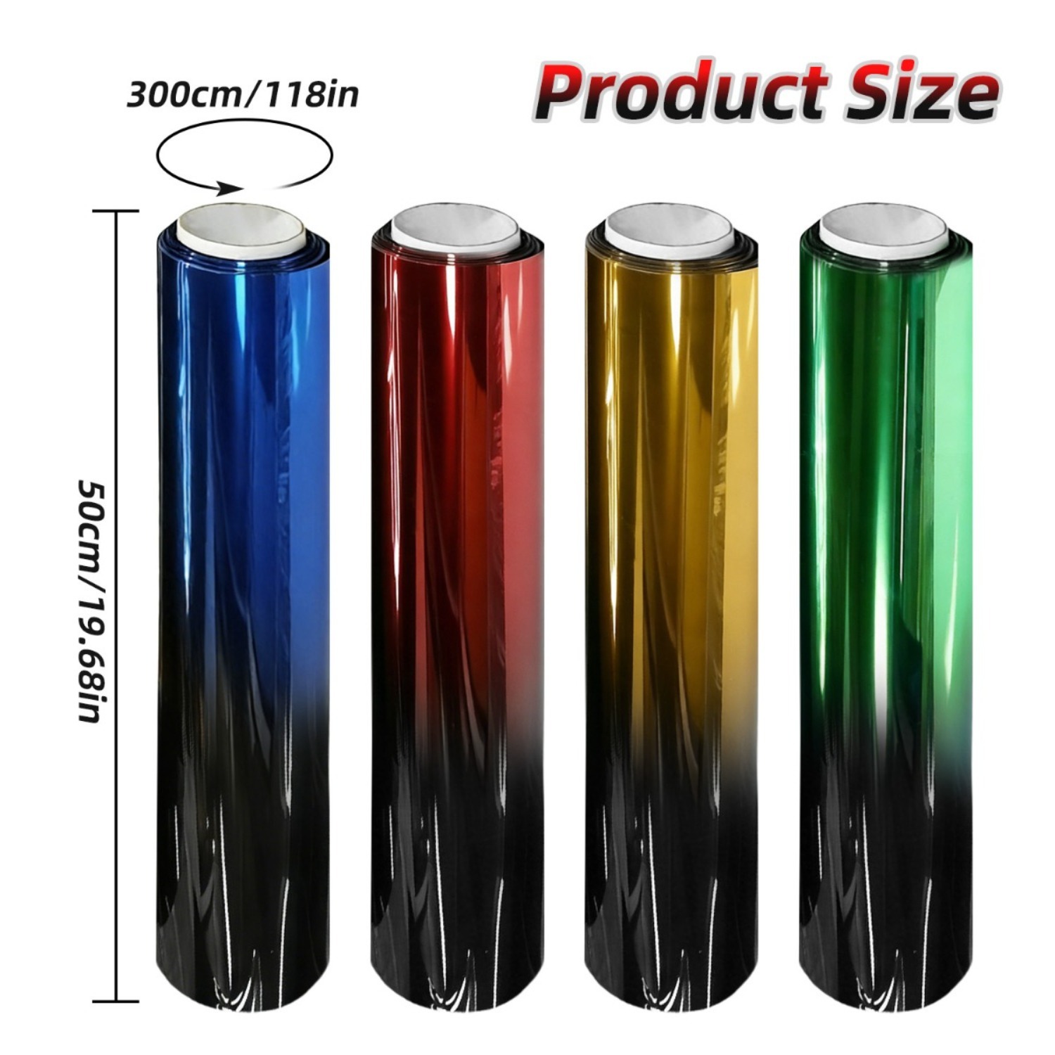 50x300cm Car Window Two-Tone T - Privacy Screen Protector のレビューと価格