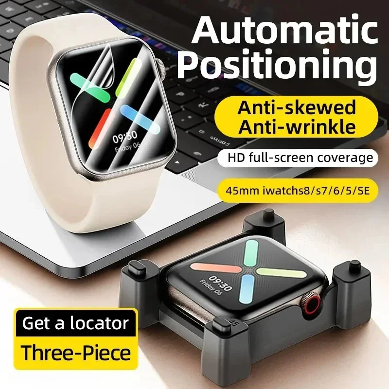 Hydrogel Film For Apple Watch  - Screen Alignment Tool のレビューと価格