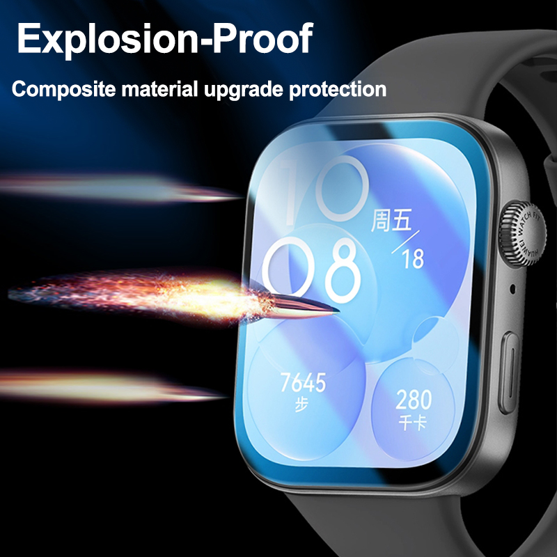 Soft Glass For Huawei Watch Fi - Tempered Glass Screen 9H のレビューと価格