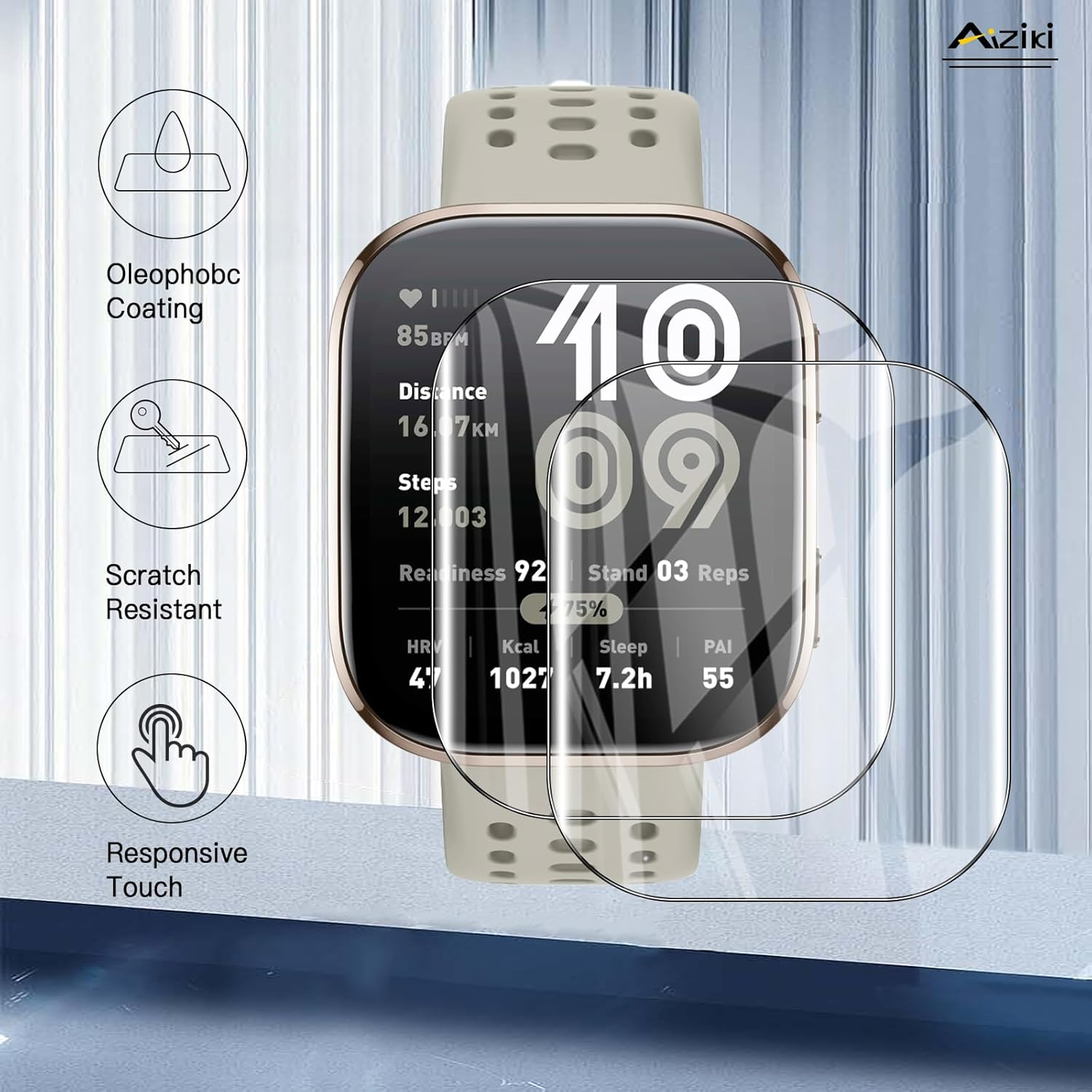 Screen Protector for Amazfit b - Smartwatch Screen Film のレビューと価格