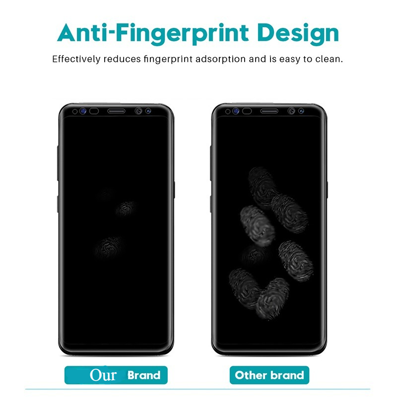 9D Curved Tempered Glass Film  - Curved Edge Screen のレビューと価格