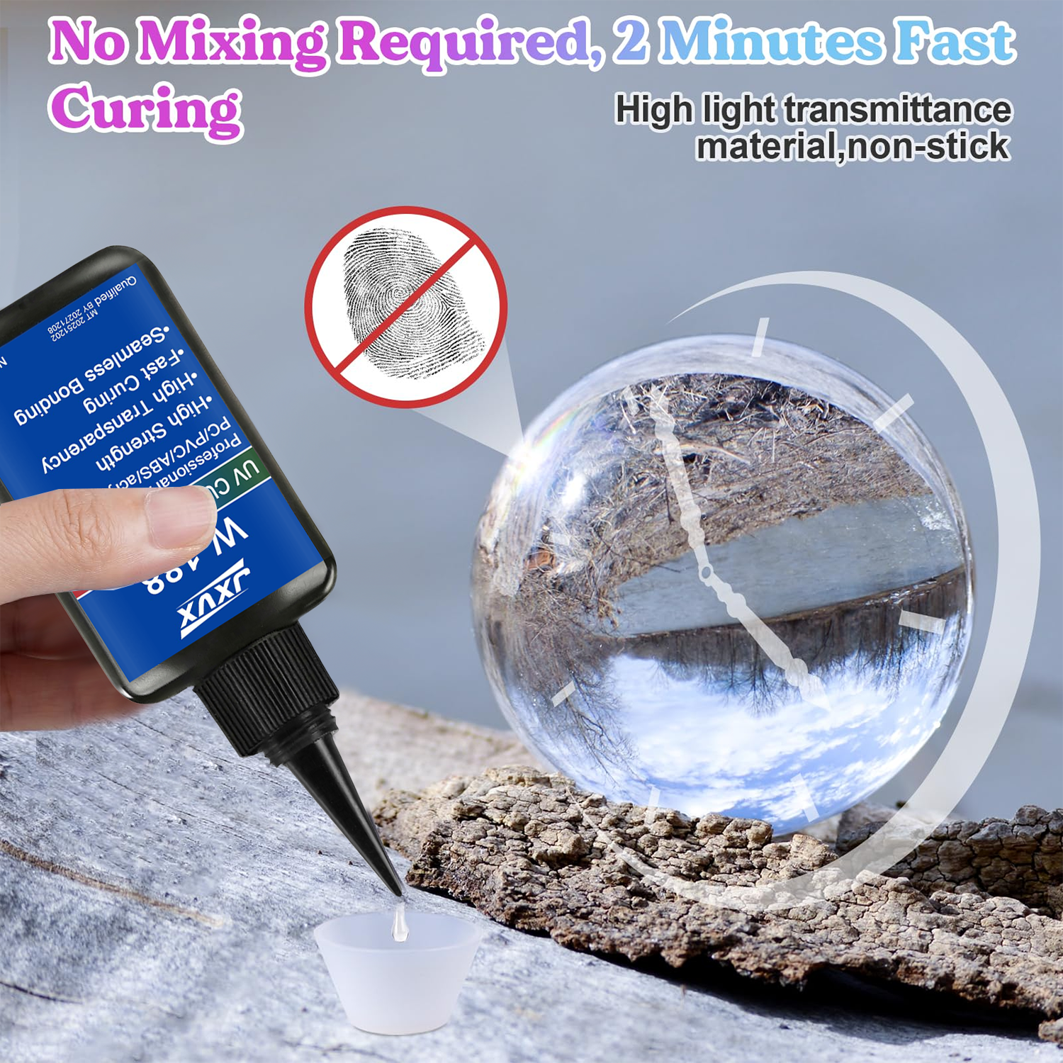 1.76oz UV Resin kits with lamp - Liquid Uv Glue Kit のレビューと価格