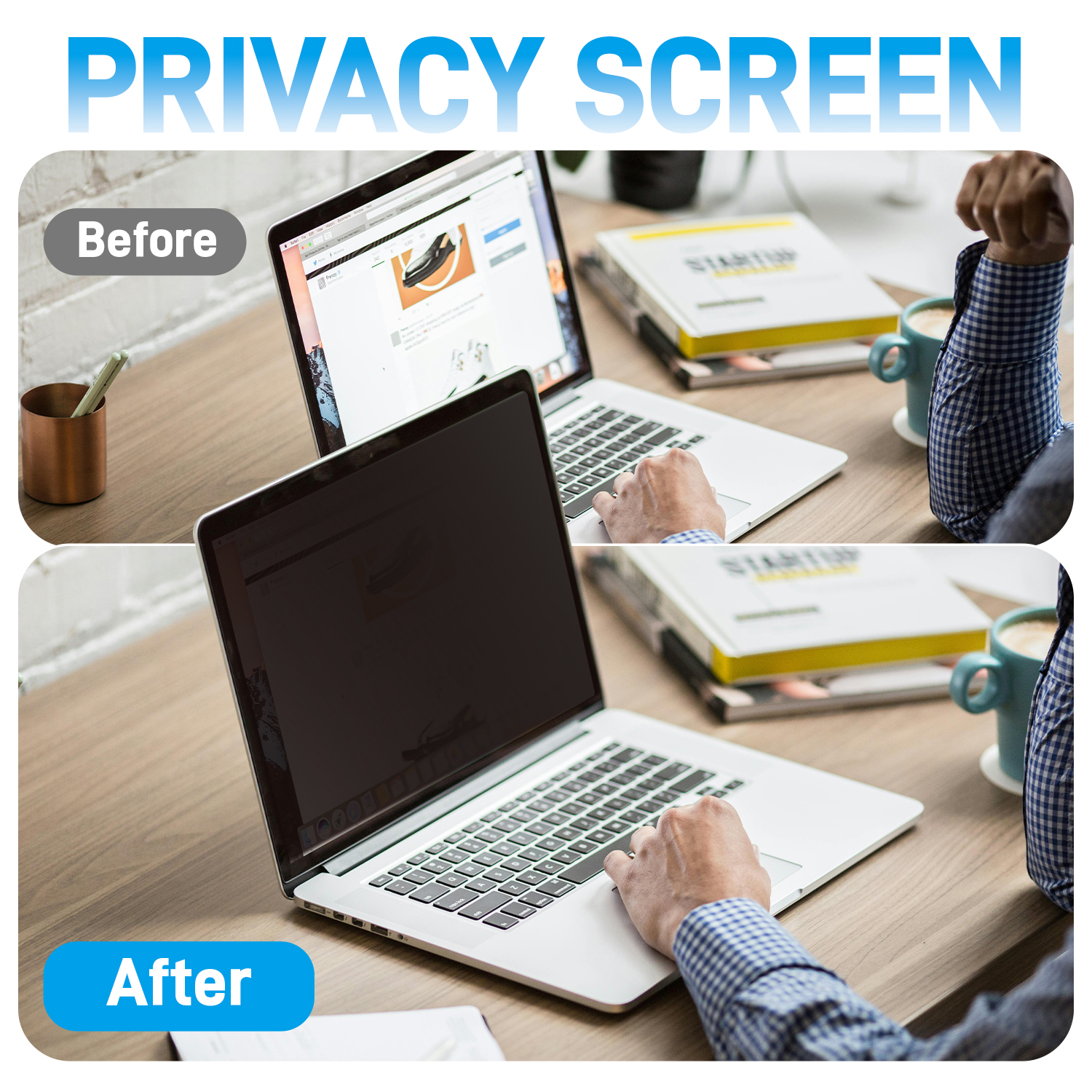 For Laptop 14 inch Privacy Ant - Matte Anti Glare Screen のレビューと価格