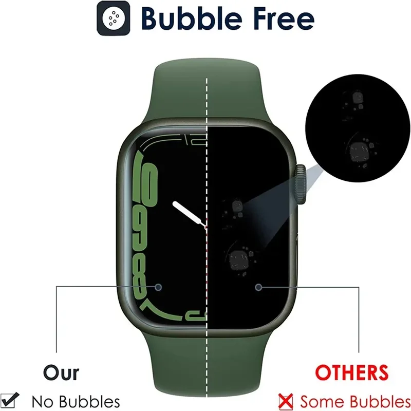 3PCS Hydrogel Film for Apple W - Smartwatch Screen Film のレビューと価格