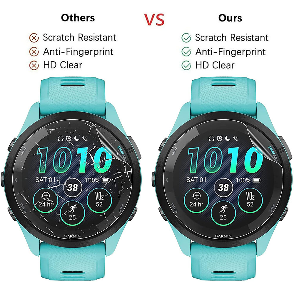 3Pcs Soft HD Hydrogel Protecti - Smartwatch Screen Film のレビューと価格