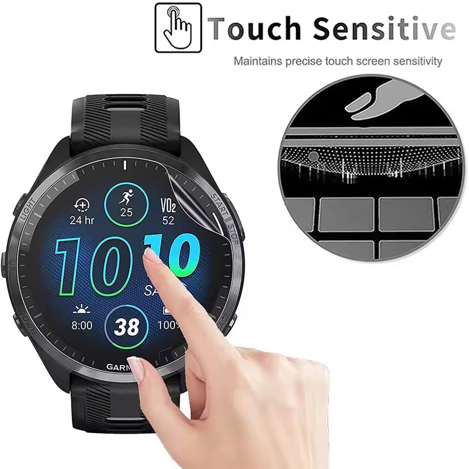3Pcs Soft HD Hydrogel Protecti - Smartwatch Screen Film のレビューと価格