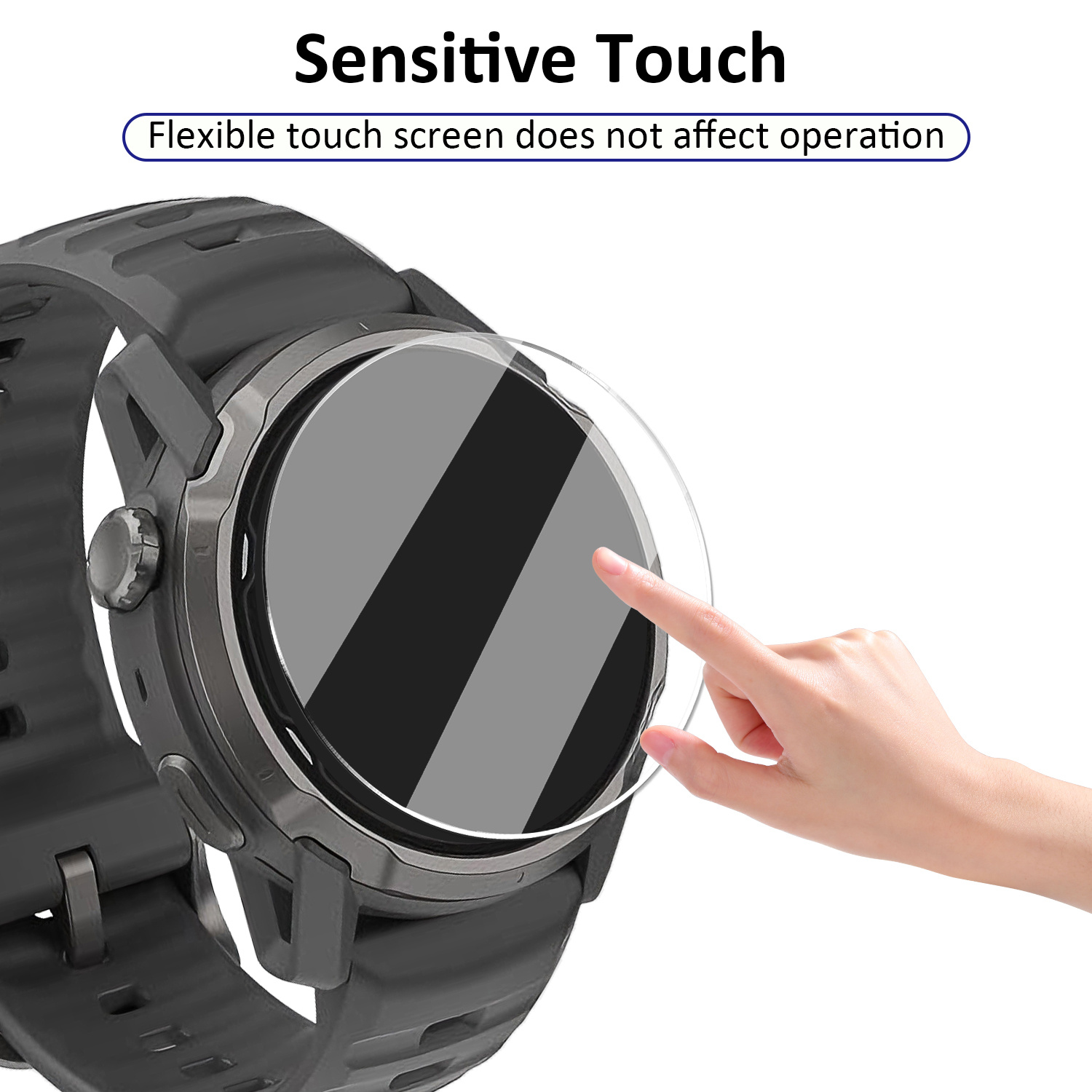 2Pcs Watch Protectors for Coro - Tempered Glass Screen 9H のレビューと価格