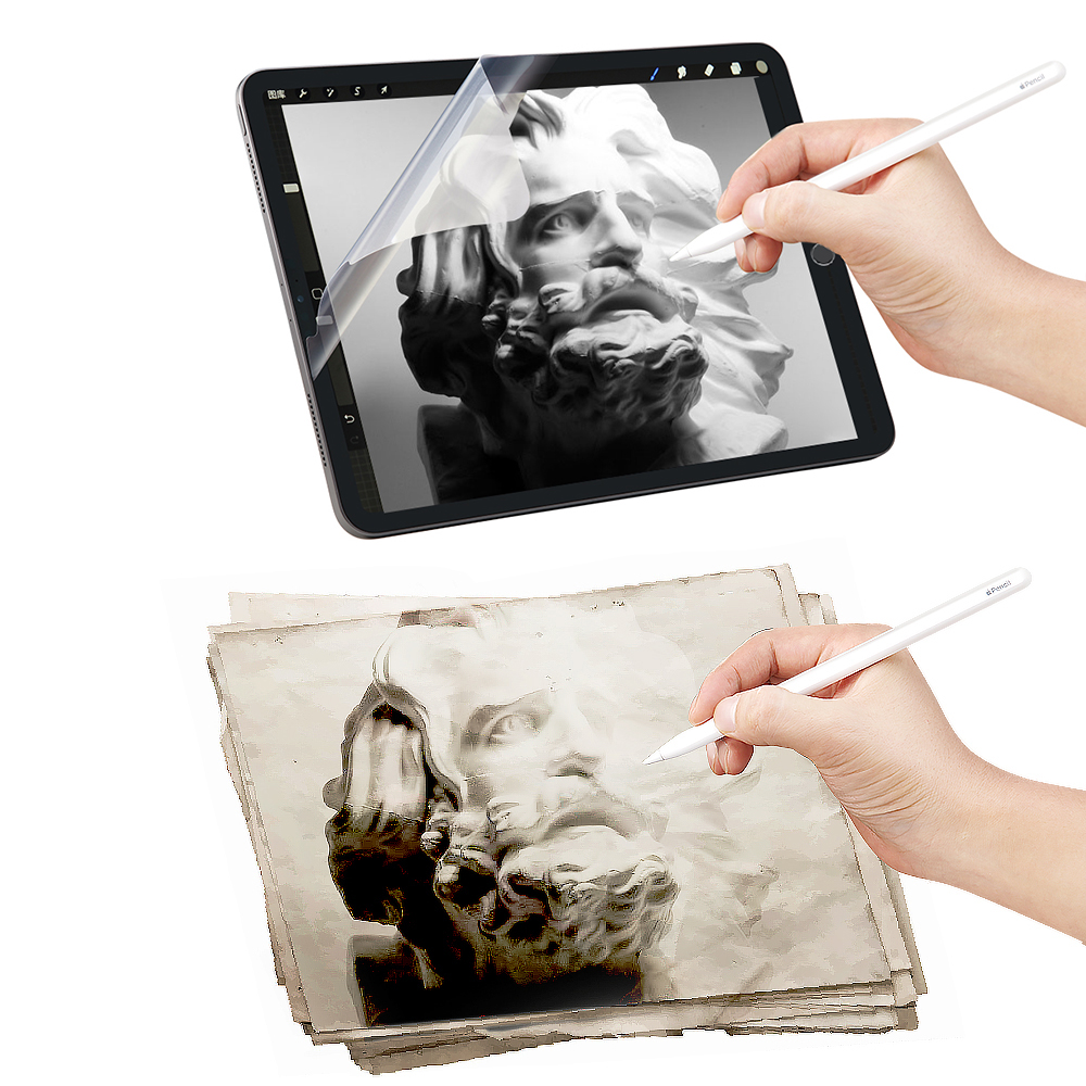 2pcs Paper feel Film PET Anti  - Matte Anti Glare Screen のレビューと価格