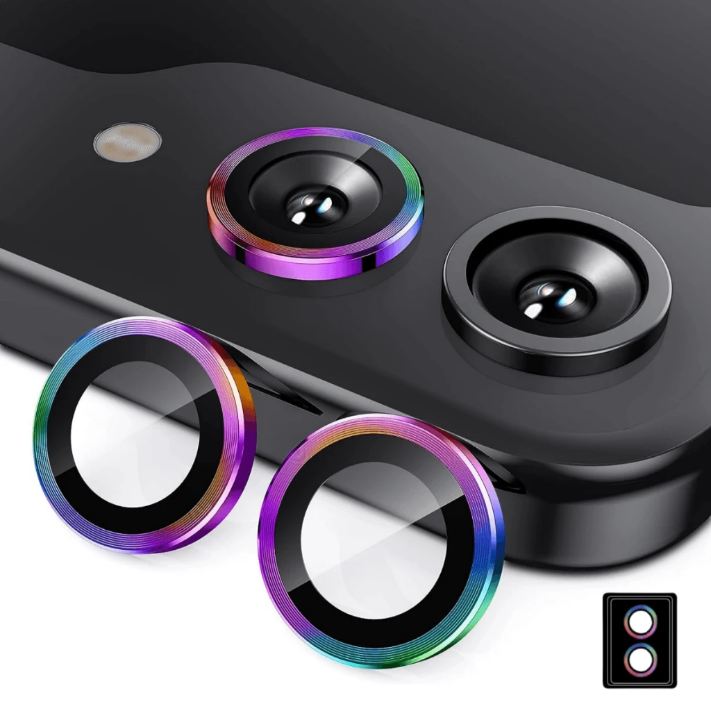 Metal Camera Lens Protector Fo - Tempered Glass Screen 9H のレビューと価格