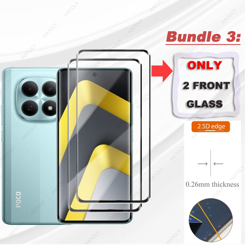 For Xiaomi Poco M8 Glass 3D Ed - Curved Edge Screen のレビューと価格