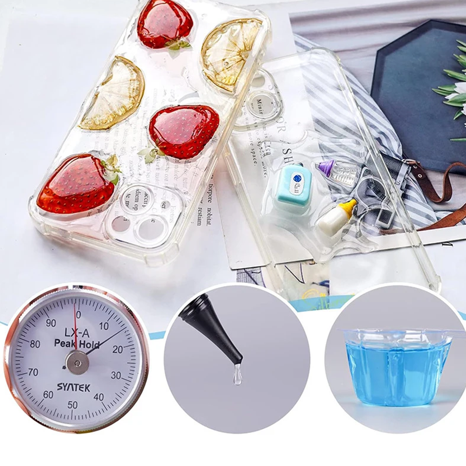 50ml UV Resin Kits With Lamp U - Liquid Uv Glue Kit のレビューと価格