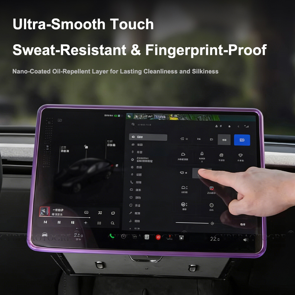 For Tesla Model Y Juniper 2026 - Matte Anti Glare Screen のレビューと価格